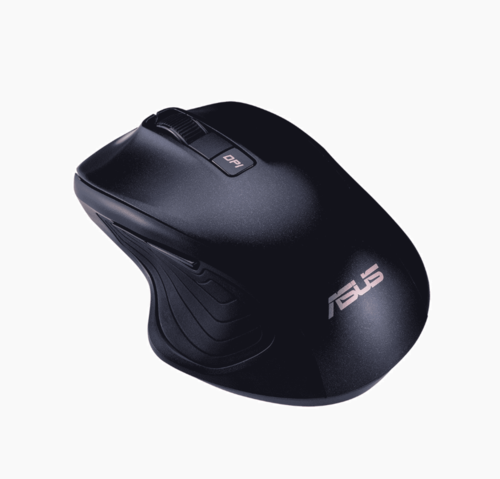 עכבר אלחוטי Asus MW202 בצבע כחול לילה Silent Night Blue עם חיבור 2.4GHz ועיצוב ארגונומי