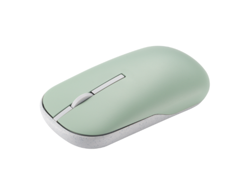 Asus Marshmallow MD100 Bluetooth 2.4GHz עכבר אלחוטי בעיצוב קרם וירוק בהיר