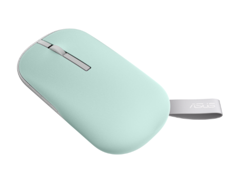 עכבר עם חיבור Bluetooth 5.0 מבית Asus, בעיצוב קומפקטי ונוח.