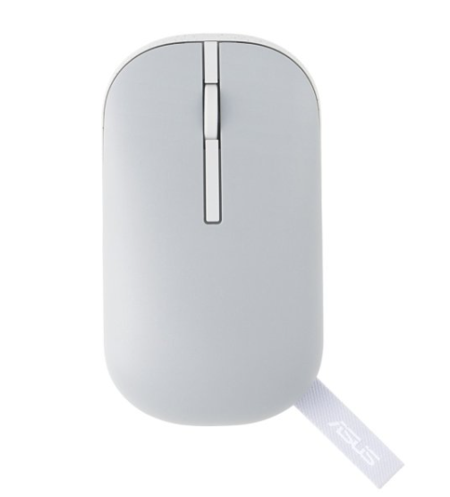 עכבר אלחוטי Asus Marshmallow MD100 Silent Bluetooth 2.4GHz (BT5) (90XB07A0-BMU0F0) Grey