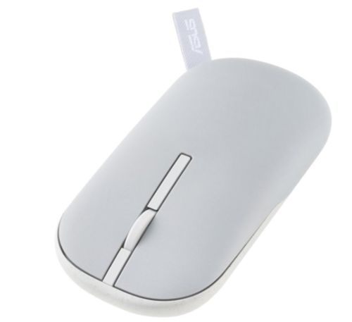 Asus Marshmallow MD100 Silent - עכבר אלחוטי שקט עם חיבור Bluetooth ועיצוב מודרני אפור