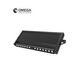 תאורת גינה סולארית לקיר  OMEGA IP54 CCT GARDINI 24W