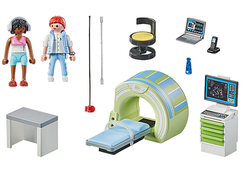 פליימוביל 71618 - טכנאי MRI עם מטופל