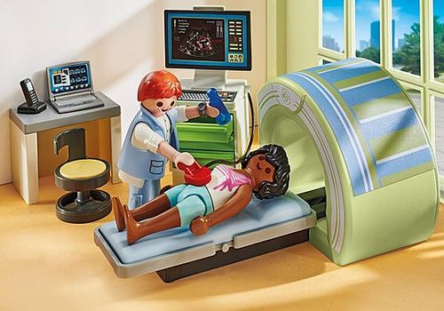 פליימוביל 71618 - טכנאי MRI עם מטופל