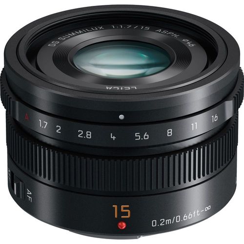 עדשה Panasonic LUMIX G Leica DG SUMMILUX 15mm f/1.7 ASPH