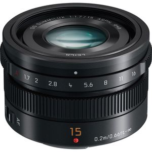 עדשה Panasonic LUMIX G Leica DG SUMMILUX 15mm f/1.7 ASPH