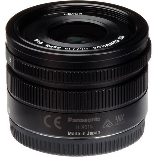 עדשה Panasonic LUMIX G Leica DG SUMMILUX 15mm f/1.7 ASPH