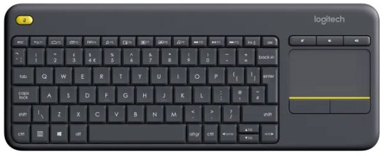 מקלדת אלחוטית Logitech Touch K400 Plus E.H 