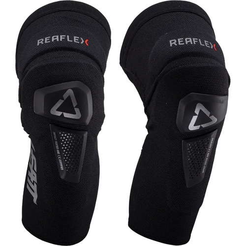 מגני ברכיים ליט שחור - LEATT REAFLEX HYBRID PRO KNEE GUARDS 
