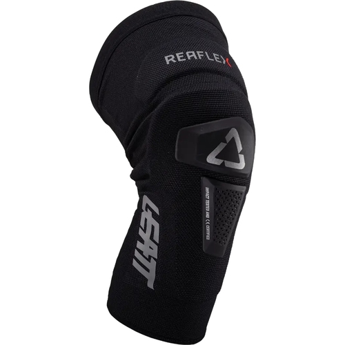 מגני ברכיים ליט שחור - LEATT REAFLEX HYBRID PRO KNEE GUARDS 