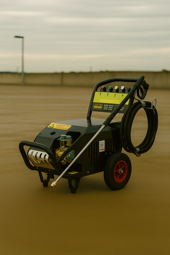 מכונת שטיפה תעשייתית תלת פאזי 265BAR בעוצמה 4000W