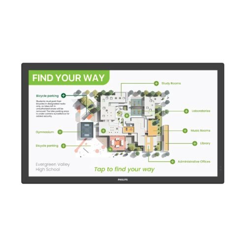 מסך מגע אינטראקטיבי Philips Interactive 55BDL3751T '55