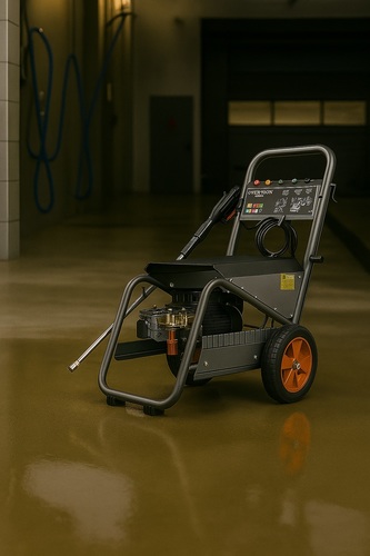 מכונת שטיפה תעשייתית תלת פאזי 265BAR בעוצמה 4800W