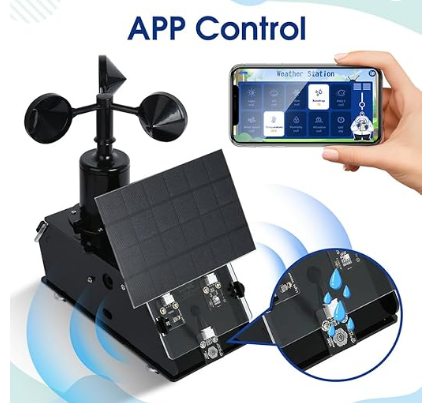 ערכות קידוד מדעיות STEM למבוגרים, תחנת מזג אוויר ESP32 וערכת מכשיר מזג אוויר