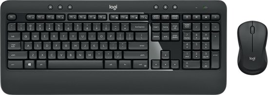 סט מקלדת ועכבר אלחוטי Logitech MK540 Advanced H.E 