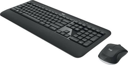 Logitech MK540 Advanced H.E - סט מקלדת ועכבר אלחוטיים עם עיצוב מודרני לגמישות בשימוש בין מכשירים