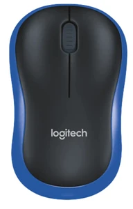 עכבר אלחוטי Logitech Wireless Mouse M185 צבע כחול