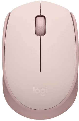 עכבר אלחוטי Logitech M171 - צבע ורוד 