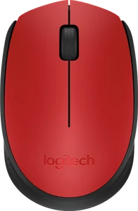 עכבר אלחוטי Logitech M171 - צבע אדום