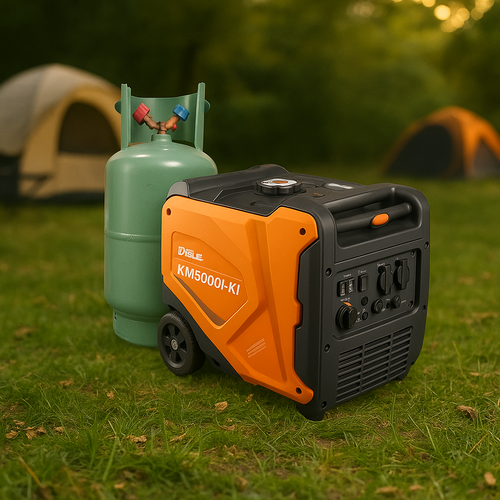 גנרטור מושתק אינוורטר בנזין או גז 3700W