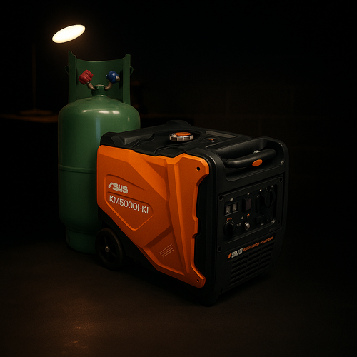 גנרטור מושתק אינוורטר בנזין או גז 3700W