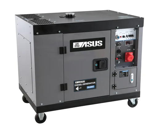 גנרטור דיזל לשעת חירום 7000W חד פאזי בהפעלת ATS אוטומטית