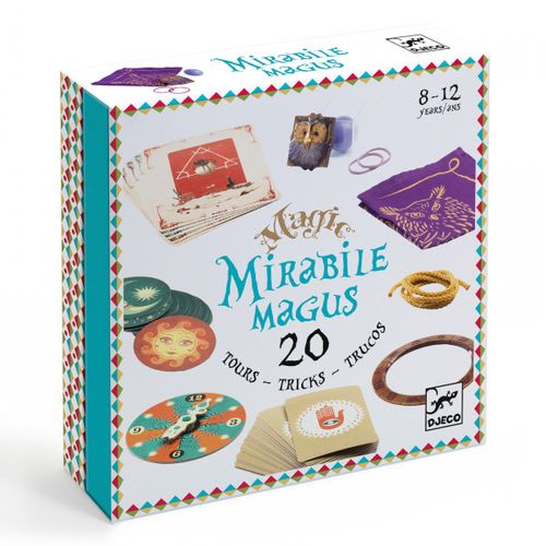 ערכת קסמים מיראבל מגוס 20 קסמים לגילאי 8-12 מבית - DJECO