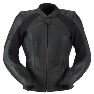 מעיל עור לנשים פוריגן שחור - FURYGAN LIVIA WOMENS LEATHER JACKET