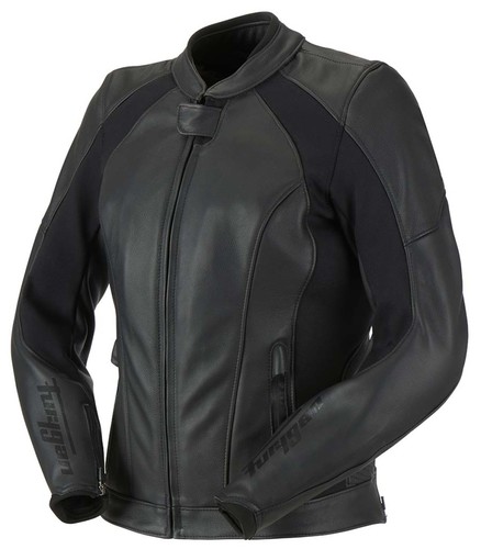 מעיל עור לנשים פוריגן שחור - FURYGAN LIVIA WOMENS LEATHER JACKET