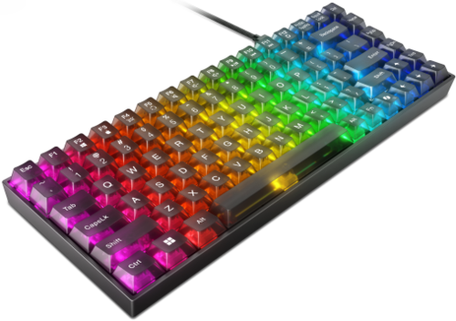 מקלדת גיימינג מכנית Lenovo Legion K510 Mini Pro עם תאורת RGB ועיצוב מקצועי לגיימרים