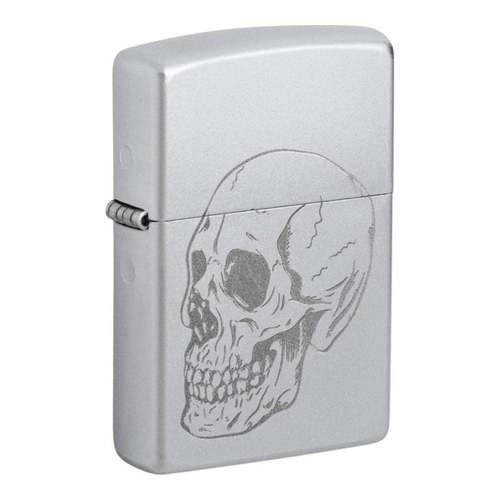 מצית זיפו גולגולת נקי - ZIPPO