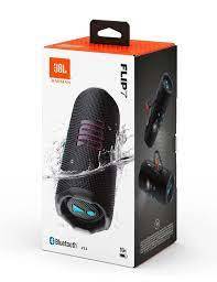 רמקול Bluetooth אלחוטי נייד JBL Flip 7 - צבע שחור שנה אחריות ע
