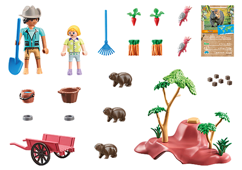 פליימוביל 71625 - מאורת הוומבט האוסטרלי