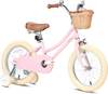 אופניים בעיצוב וינטג' לילדים BMX גילאי 2-8 שנים בצבע ורוד