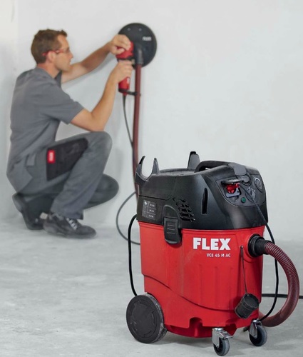 שואב אבק חובט 35 ליטר אוטומטי דגם:VCE 35 L AC תעשייתי FLEX