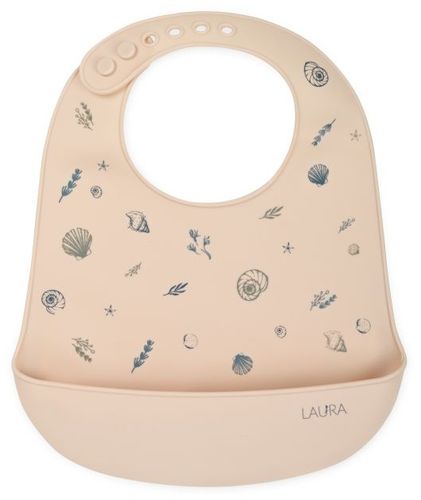 סינר סיליקון רך במיוחד עם כיס - מהים