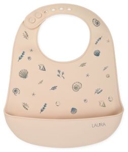 סינר סיליקון רך במיוחד עם כיס - מהים