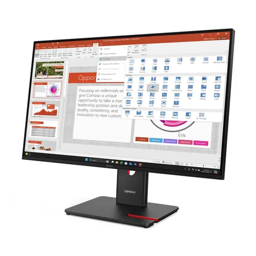 מסך LENOVO T27-40 | IPS 1920x1080 | USB Port 64A5MAT6IS