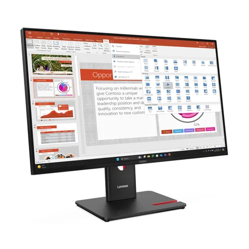 מסך LENOVO T27-40 | IPS 1920x1080 | USB Port 64A5MAT6IS