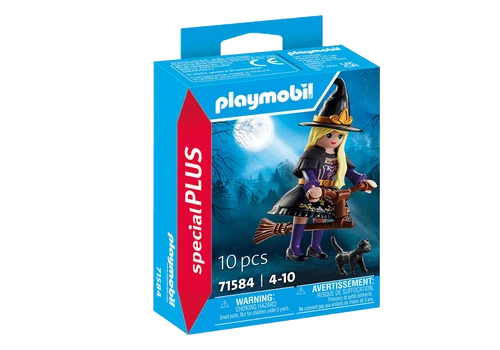 משחק פליימוביל מכשפה עם חתול לגילאי 4+