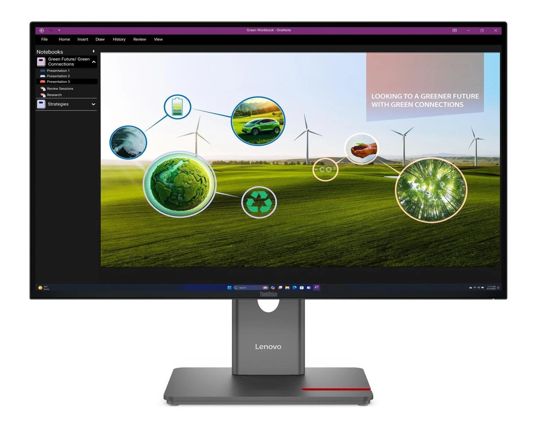 מסך 64A7GAT6IS  LENOVO ThinkVision P27Q-40 | 3Y
