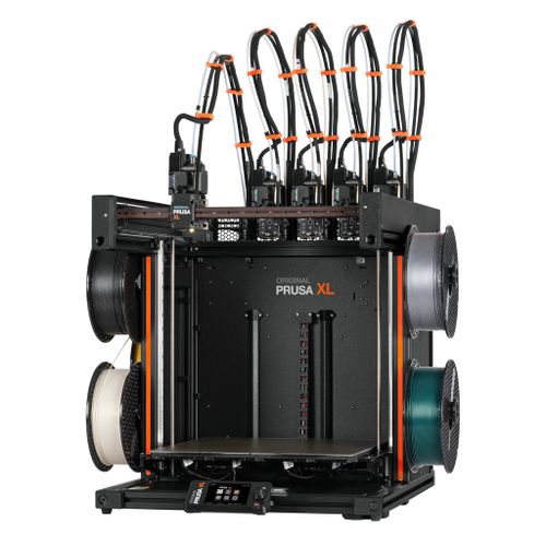 מדפסת תלת מימד Prusa XL עם חמישה ראשי הדפסה מבט קדמי