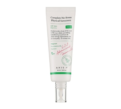 קרם הגנה  AXIS-Y Complete No-Stress Physical Sunscreen SPF 50- 50ml