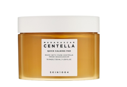 פדים מרגיעים עם סנטלהSKIN 1004 Centella Quick Calming Pad 130ml