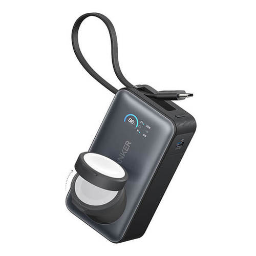 סוללת גיבוי ניידת Anker MagGo Power Bank 10000mAh