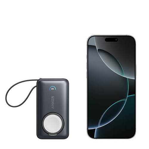 סוללת גיבוי ניידת Anker MagGo Power Bank 10000mAh