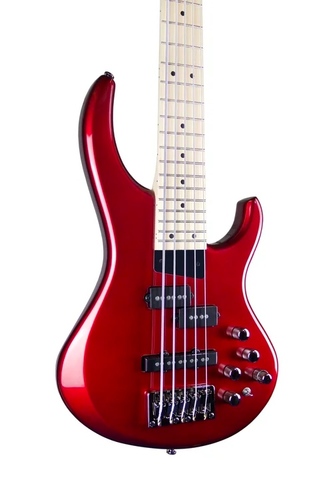 זווית נוספת MTD Kingston Lynn Keller Artist Edition Bass - Metallic Candy Apple Red