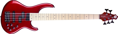 זווית נוספת MTD Kingston Lynn Keller Artist Edition Bass - Metallic Candy Apple Red