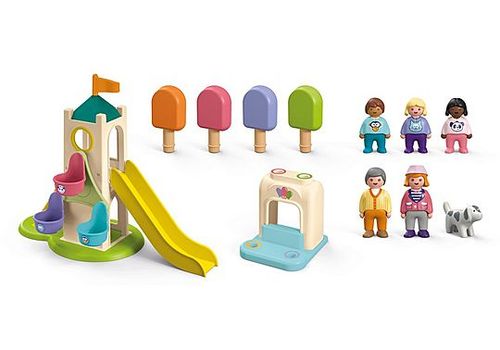 פליימוביל 71703 - מתקן שעשועים ודוכן ארטיקים לגיל הרך
