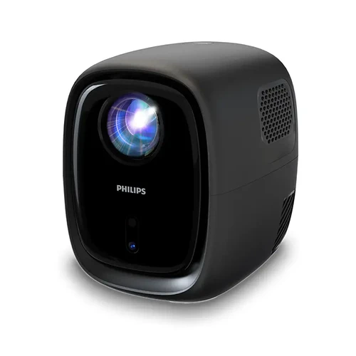 מקרן נייד PHILIPS Neopix 130 LED 1080p עד 70 אינץ’ - צבע שחור